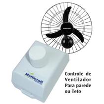 Controle de Velocidade para Ventiladores Comerciais Parede ou Teto Bivolt Controle de Velocidade para Ventiladores Comerciais Parede ou Teto Bivolt