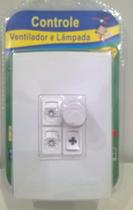 Controle de ventilador e Lampada Qualitronix Mod Qv372 Controle de ventilador e Lampada Qualitronix Mod Qv372