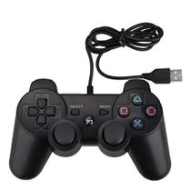 Controle De Video Game Com Fio Usb Para Pst3 Preto