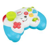 Controle De Video Game Musical Para Bebe Pimpolho Azul e Branco