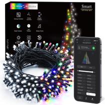 Controle de voz do aplicativo inteligente Christmas Lights Brizled 20m 200 LED