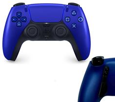 Controle Dualsense Ps5 Cobalt Blue C/ Paddles Click Mouse