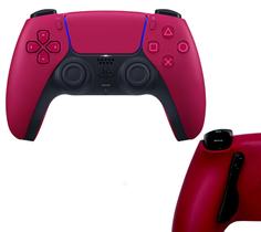 Controle Dualsense Ps5 Cosmic Red C/ Paddles Click Mouse Controle Dualsense Ps5 Cosmic Red C/ Paddles Click Mouse