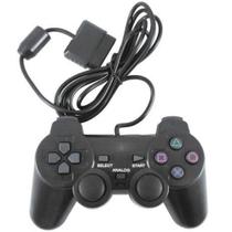 Controle Dualshock 2 Ps2 Slim Joystick Preto - sky