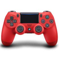 Controle Dualshock 4 Vermelho sem fio - Sony-ps4.