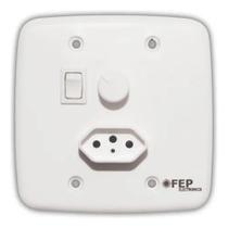 Controle Espelho 4x4 Com Tomada Controle Espelho 4x4 Com Tomada