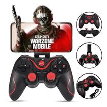 Controle Gamepad Bluetooth AL-G7 K Android IOS PC Cor Preto Controle Gamepad Bluetooth AL-G7 K Android IOS PC Cor Preto