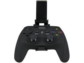 Controle Gamepad Bluetooth Android PC OEX Game GD100 Preto