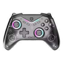 Controle Gamepad Sem Fio RGB Para PC iOS Android Com Vibração e Sensor de Giro KP-GM044 Controle Gamepad Sem Fio RGB Para PC iOS Android Com Vibração e Sensor de Giro KP-GM044