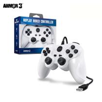 Controle Gamer Armor3 Nuplay com Fio para PS3 Branco Controle Gamer Armor3 Nuplay com Fio para PS3 Branco