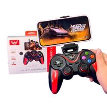 Controle Gamer Bluetooth Com Suporte para celular
