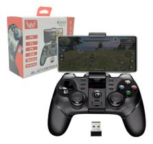 Controle Gamer Celular Joystick Manete Bluetooth At-9076 Controle Gamer Celular Joystick Manete Bluetooth At-9076