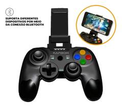 Controle Gamer Celular Joystick Manete Bluetooth Kapbom