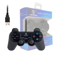 Controle Gamer Com Fio para Console 3geração e PC Conexão USB KAP-3