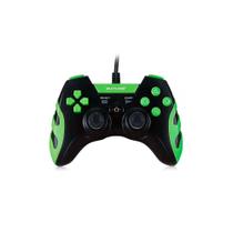 Controle Gamer Com Fio Ps3/Pc Preto/Verde Multilaser - JS091