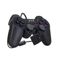 Controle Gamer Dualshock PS2 com Fio e Cabo de 1,5 metros, Botões sensível.