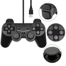 Controle Gamer Joystick Pc usb Computador Notebook Com fio