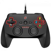 Controle Gamer Kalkan Dagaz, USB, Preto