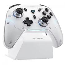 Controle Gamer Machenike G5Pro Max SE, Wireless/Bluetooth, Hall Effect, Branco, JJ02G700C Controle Gamer Machenike G5Pro Max SE, Wireless/Bluetooth, Hall Effect, Branco, JJ02G700C