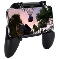 Controle Gamer P/ Celular C/ Joystick Botão C/ Suporte Gatilho Jogo Free Fire Pubg Cod - Amana Store