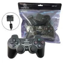 Controle Gamer PS2 - COM FIO - 1,5 Metros Dualshock KAP-2Y Controle Gamer PS2 - COM FIO - 1,5 Metros Dualshock KAP-2Y