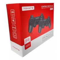 Controle Gamer Sem Fio 2 Controles Para PC Tomate MAY004 Tomate