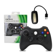 Controle Gamer Sem Fio com Receptor Compatível Console 360 e Computador KAP-360WW