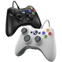 Controle Gamrombo Xbox 360 com fio, vibração dupla, kit com 2 unidades Controle Gamrombo Xbox 360 com fio, vibração dupla, kit com 2 unidades