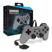Controle Hyperkin Brave Warrior com Fio para PS2 Prata Controle Hyperkin Brave Warrior com Fio para PS2 Prata