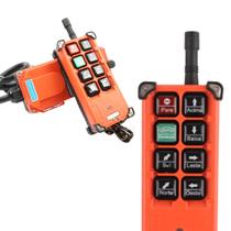 Controle Industrial F21 E1b 220v Sem Fio Ponte Rolante Pórtico Grua Talha Elétrica Guincho Empilhadeira Radio Controle Botoeira Interruptor VAC