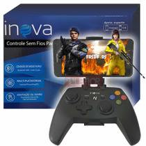Controle Inova Alça de Jogo Bluetooth Sem Fio Android iOs Controle Inova Alça de Jogo Bluetooth Sem Fio Android iOs