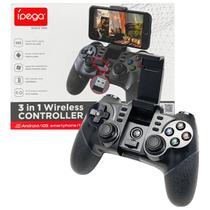 Controle Ipega PG9076 sem Fio Bluetooth para Android e TV Liberdade para Jogar