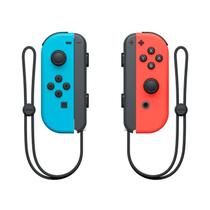 Controle Joy-con Para Nintendo Switch e Switch Oled Azul e Vermelho Com Pulseira