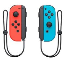 Controle Joy-Con para Nintendo Switch Neon Azul e Vermelho