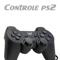 Controle Joystick Analógico Dualshock Com fio Compatível com PS2 - Altomex