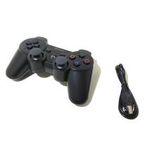 Controle joystick analogico para ps3 sem fio preto shinka Controle joystick analogico para ps3 sem fio preto shinka