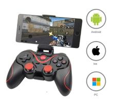 Controle Joystick Bluetooth Universal USB para Celular Compativel Tablet Android Iphone - JoystickX3