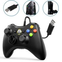 Controle Joystick Compatível Com Xbox 360 e PC Com Fio USB - DTL