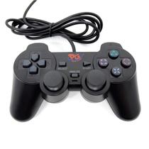 Controle Joystick Compatível PS2 Preto