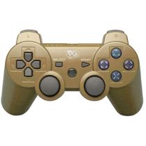 Controle Joystick Compatível PS3 Dourado - Playgame