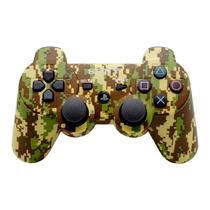 Controle Joystick Compatível PS3 Play Game Army Green