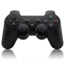 Controle joystick compativel sem fio Dualshock 3 preto