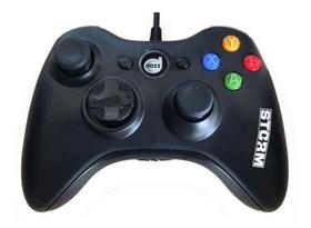 Controle Joystick Dazz 624518 Preto Com Fio 1,5m X360 Usb 2.0 Controle Joystick Dazz 624518 Preto Com Fio 1,5m X360 Usb 2.0