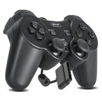 Controle Joystick Dual Shock Compatível com Ps1 / Ps2 Cabo 1,60M