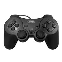 Controle Joystick Gamer Knup, Analógico, PC e Computador, Com Fio, USB