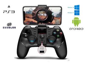 Controle Joystick KA-9076 Gamepad Bluetooth Wireless 2.4 Ghz Para - Celular Tablet Android - Ps3 - V