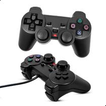 Controle Joystick Manete Compativel Ps2 Com Fio - Spacoshop