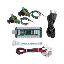 Controle Joystick Mini Arcade USB 3D Analógico Para PC PS3 Raspberry Pi