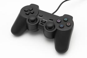 Controle Joystick para PS2 e PS1 com sistema de vibração garantia de 6 meses cabo de 120 cm