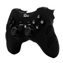CONTROLE JOYSTICK PARA PS3 e PC com Cabo USB Alta Qualidade - Feir